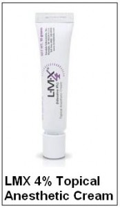 LMX 4 Topical Anesthetic Cream For laser hair removal